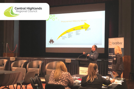 Central Highlands Regional Council Martin Dunn presents at SEQ Procurement Summit