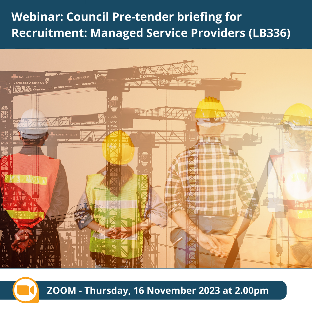 Council Webinar Pre-Tender Briefing (LB336)
