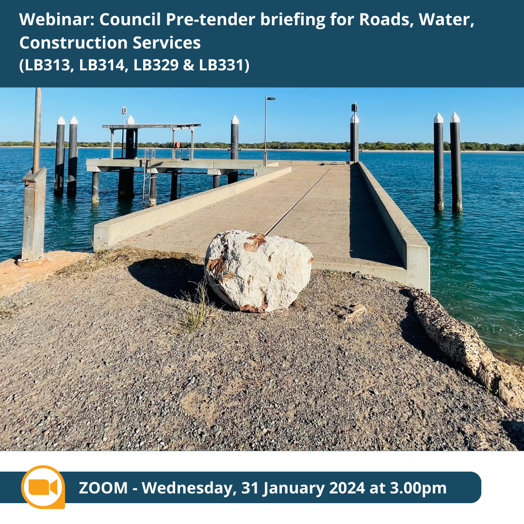 Council pre-tender briefing construction and water