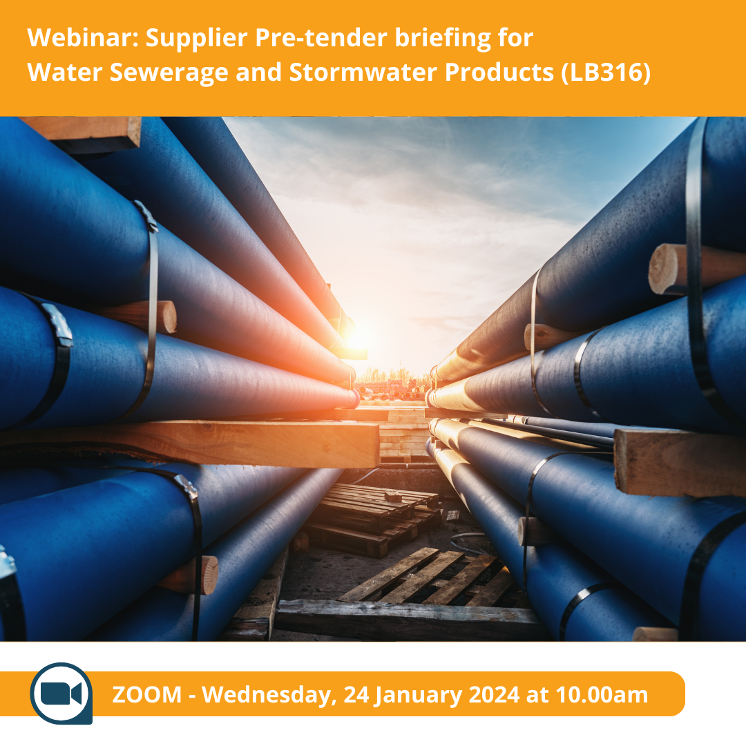 Supplier Pre-tender Briefing (LB316)