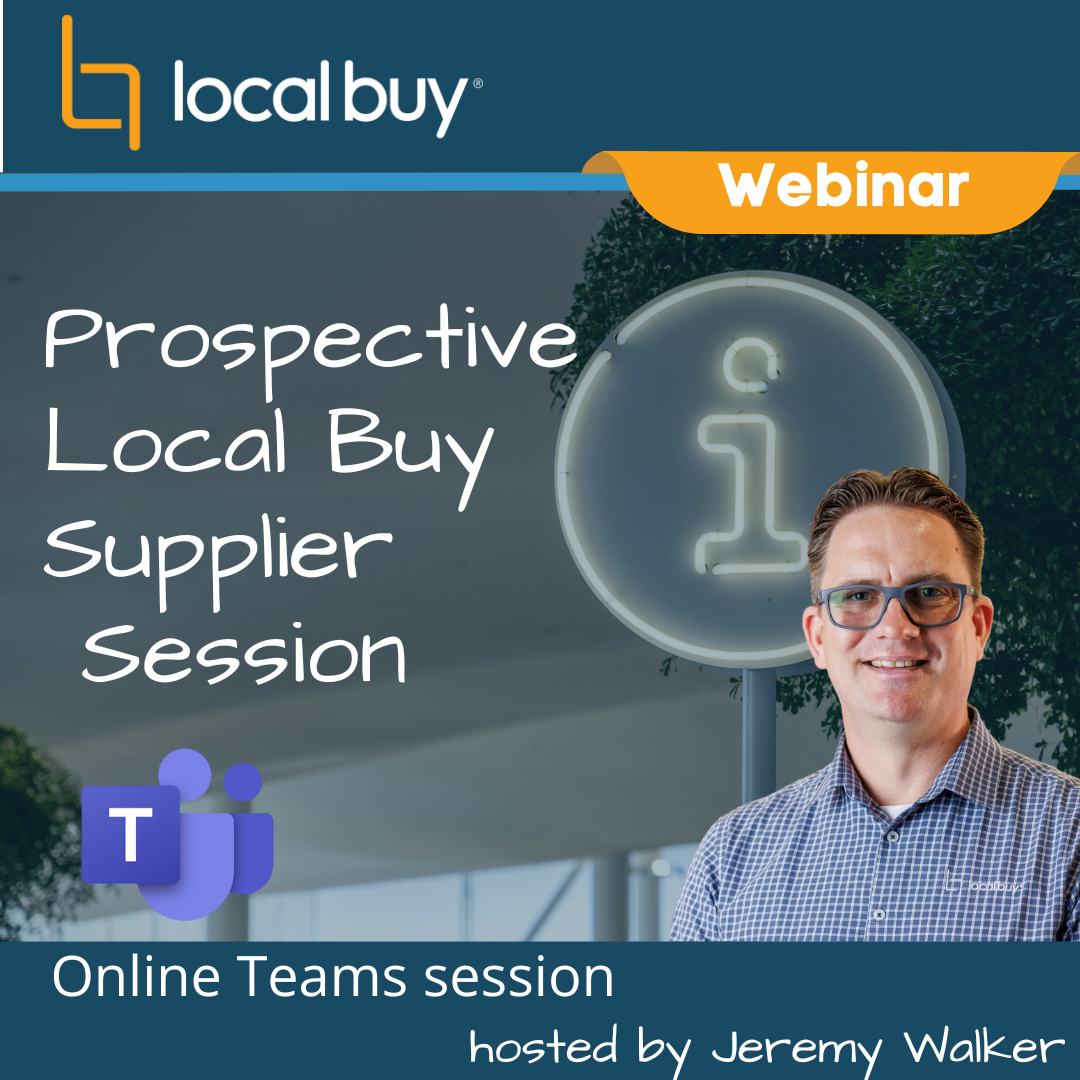 Supplier information session jeremy 2