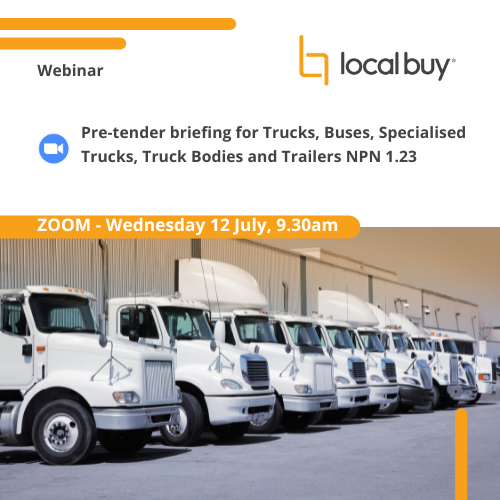 Webinar: Pre-tender briefing for Trucks, Buses, Specialised Trucks, Truck Bodies and Trailers NPN 1.23